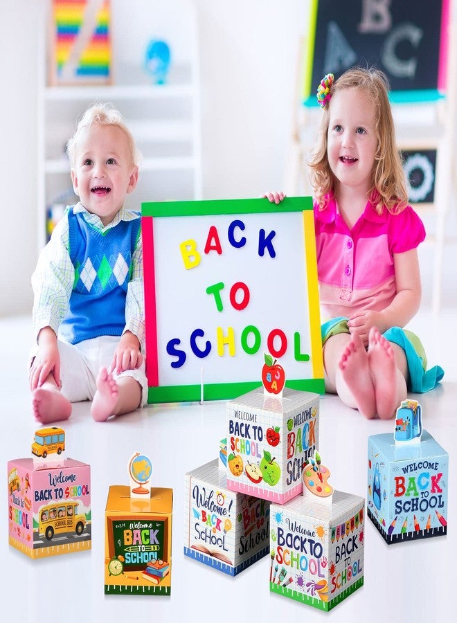 PerKoop 24 Pieces Back to School Candy Boxes First Day of School Party Favor Gift Boxes for Classroom New Semester Favors Kids Birthday Party Supplies - Image 5